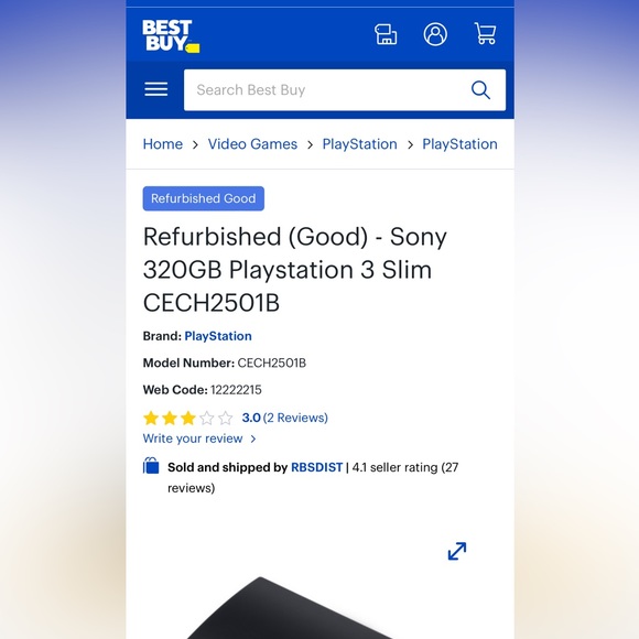 PS3 Console and 2 controlers - Picture 6 of 8